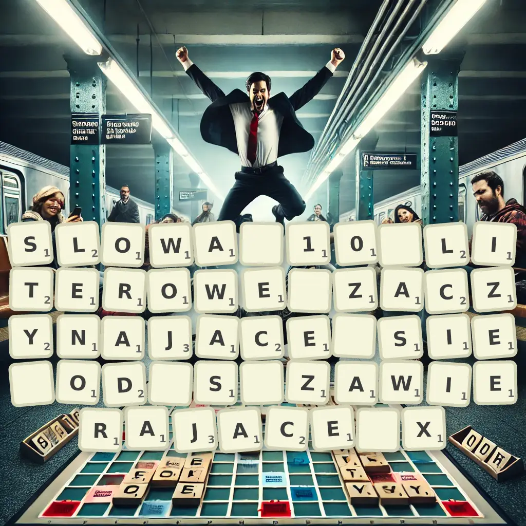 Słowa 10-literowe, zaczynające się od S, zawierające X