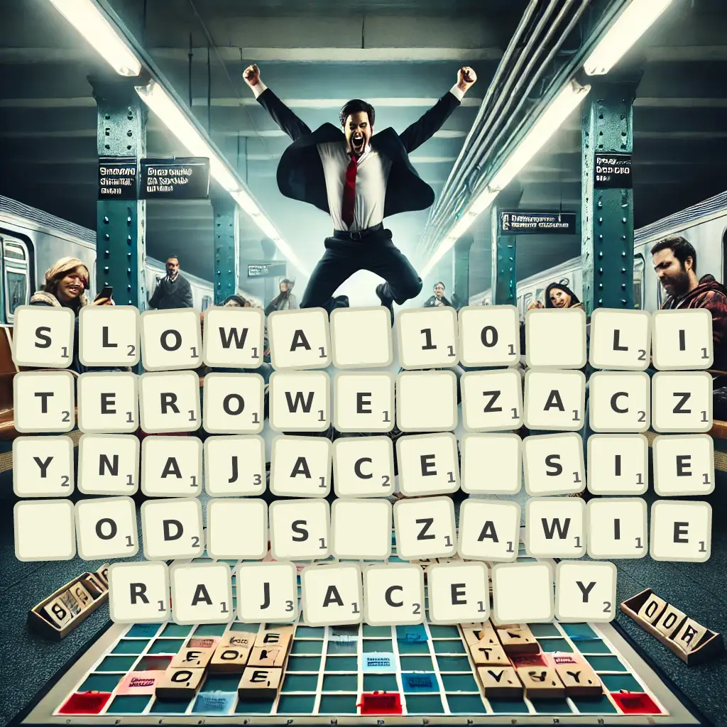 Słowa 10-literowe, zaczynające się od S, zawierające Y
