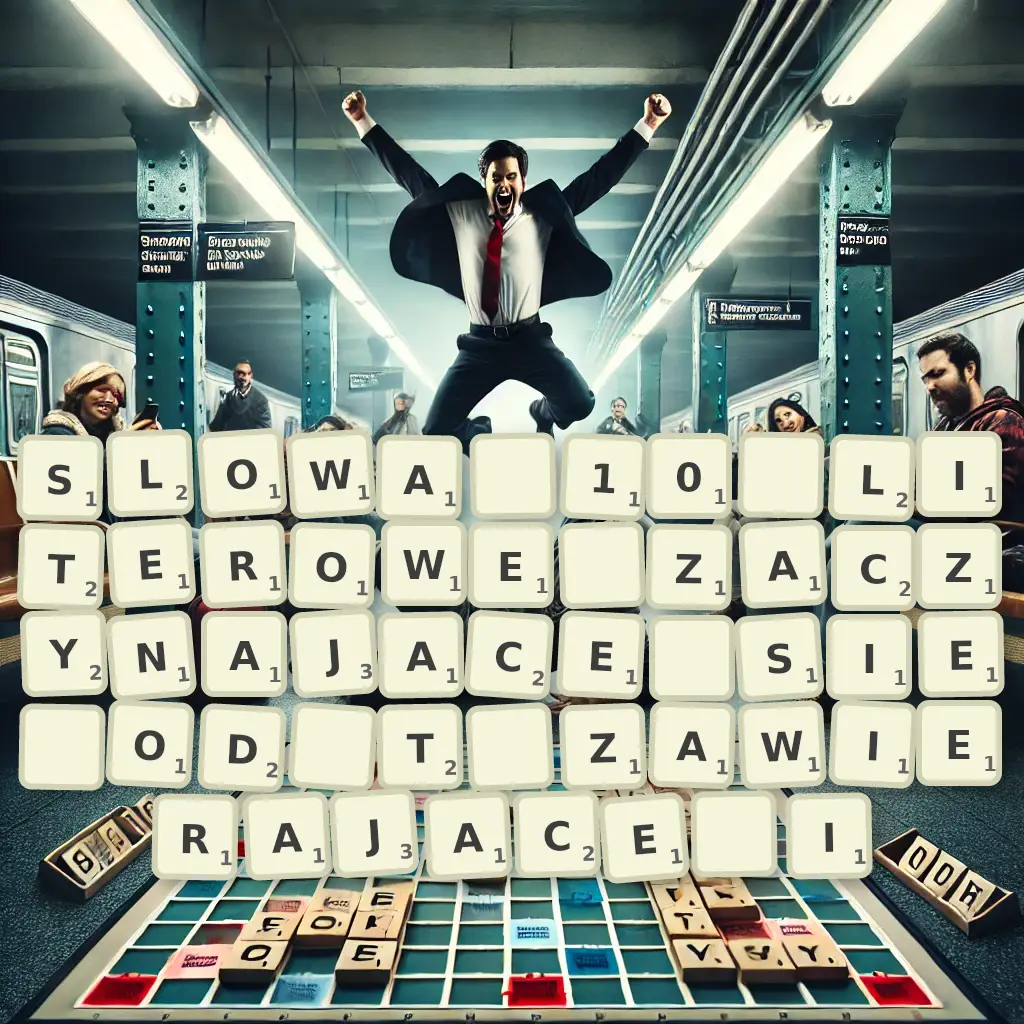 Słowa 10-literowe, zaczynające się od T, zawierające I