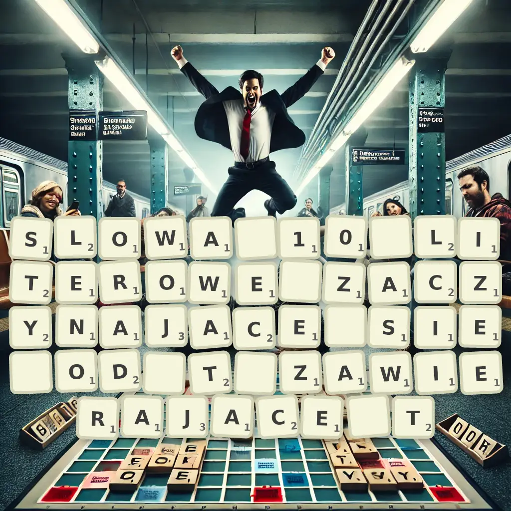 Słowa 10-literowe, zaczynające się od T, zawierające T