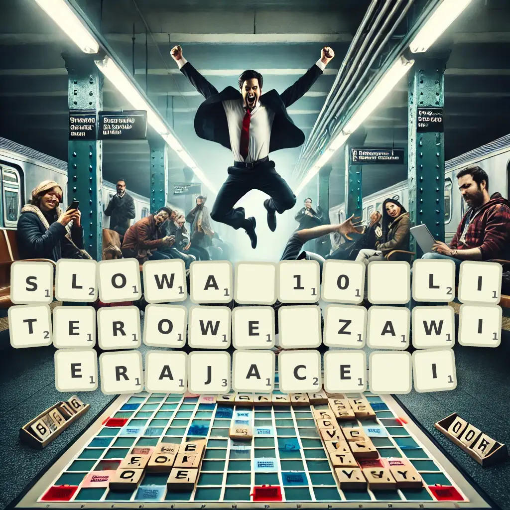 Słowa 10-literowe, zawierające I
