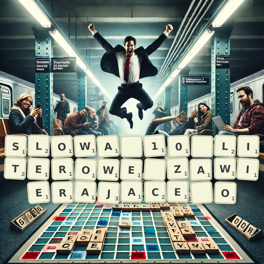 Słowa 10-literowe, zawierające O