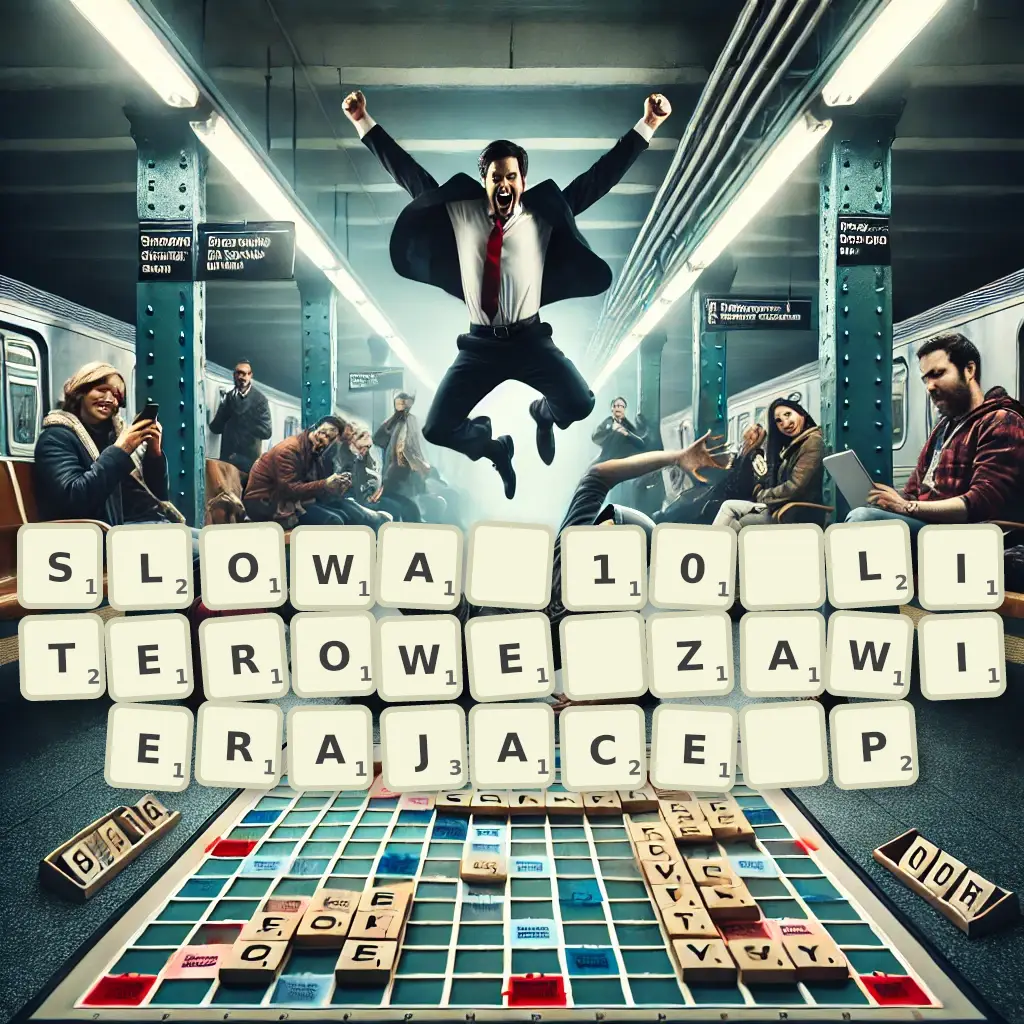 Słowa 10-literowe, zawierające P