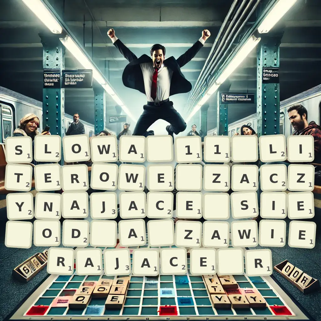 Słowa 11-literowe, zaczynające się od A, zawierające R