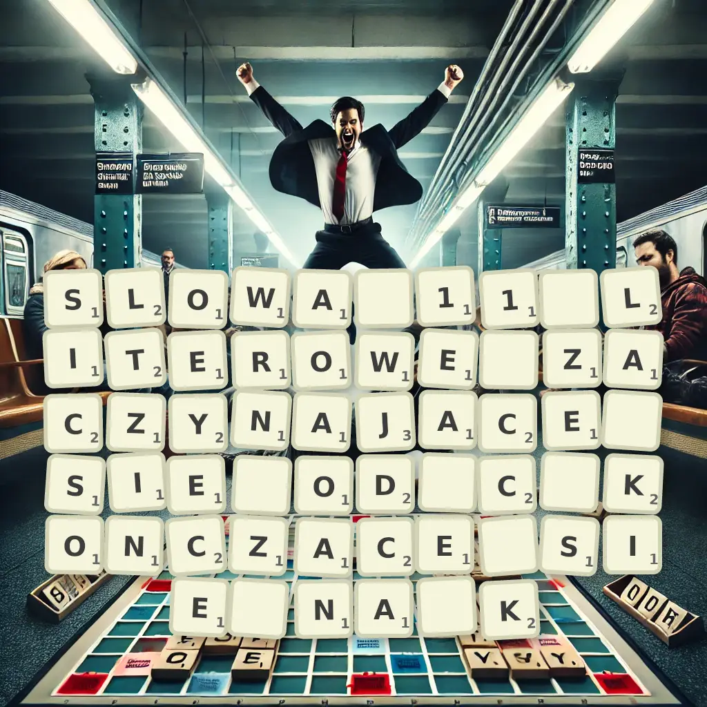 Słowa 11-literowe, zaczynające się od C, kończące się na K