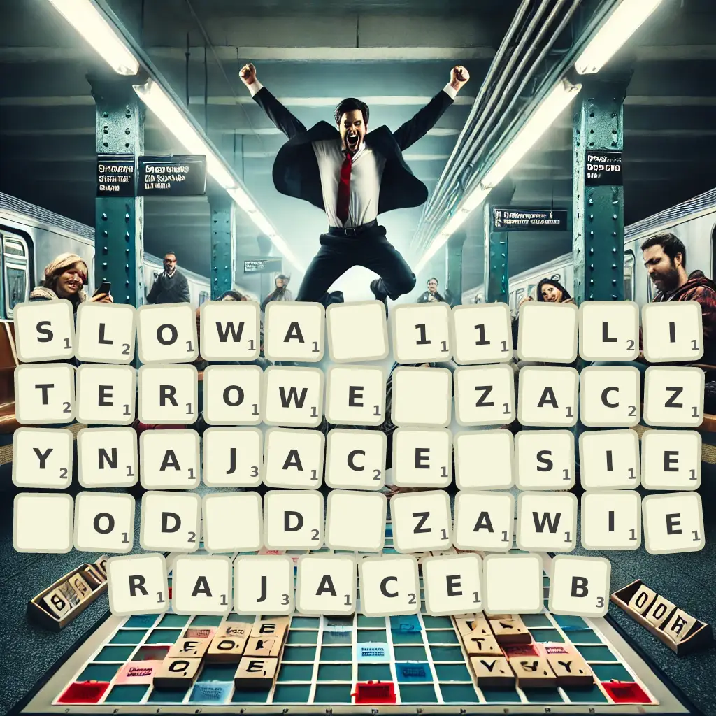 Lista słów 11-literowe, zaczynające się od D, zawierające B Słowa 11-literowe, zaczynające się od D, zawierające B