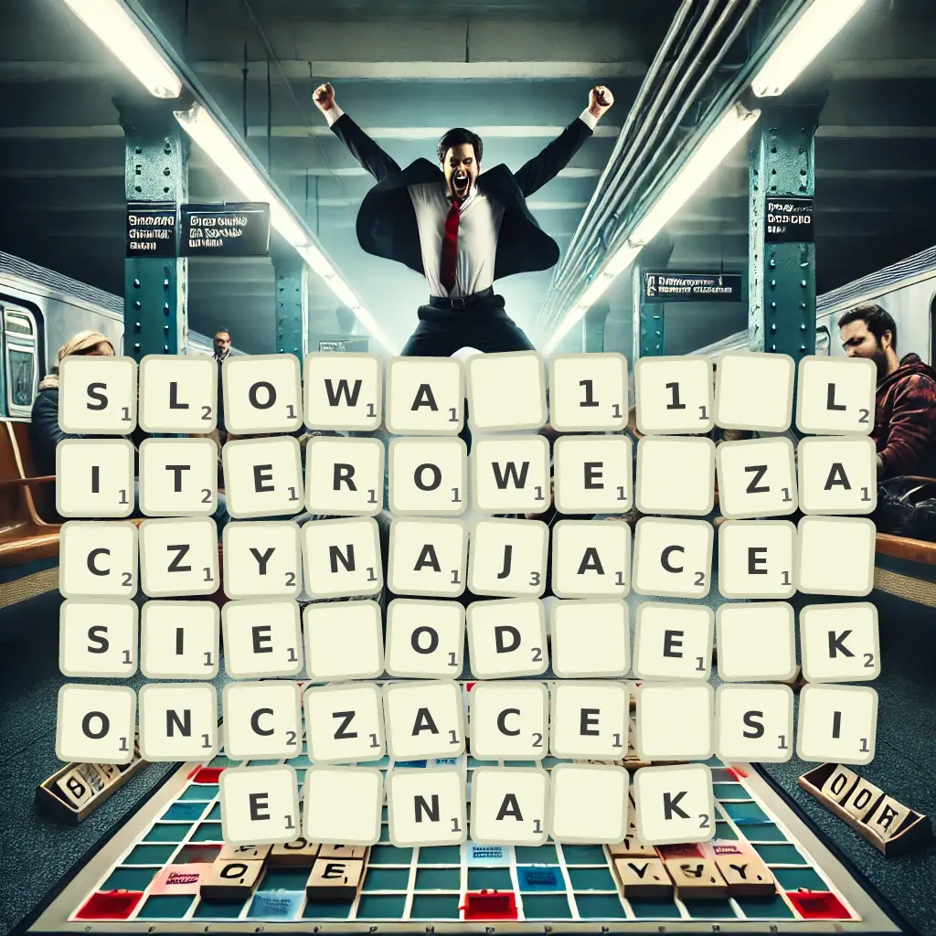 Słowa 11-literowe, zaczynające się od E, kończące się na K