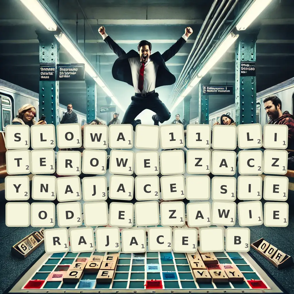 Słowa 11-literowe, zaczynające się od E, zawierające B