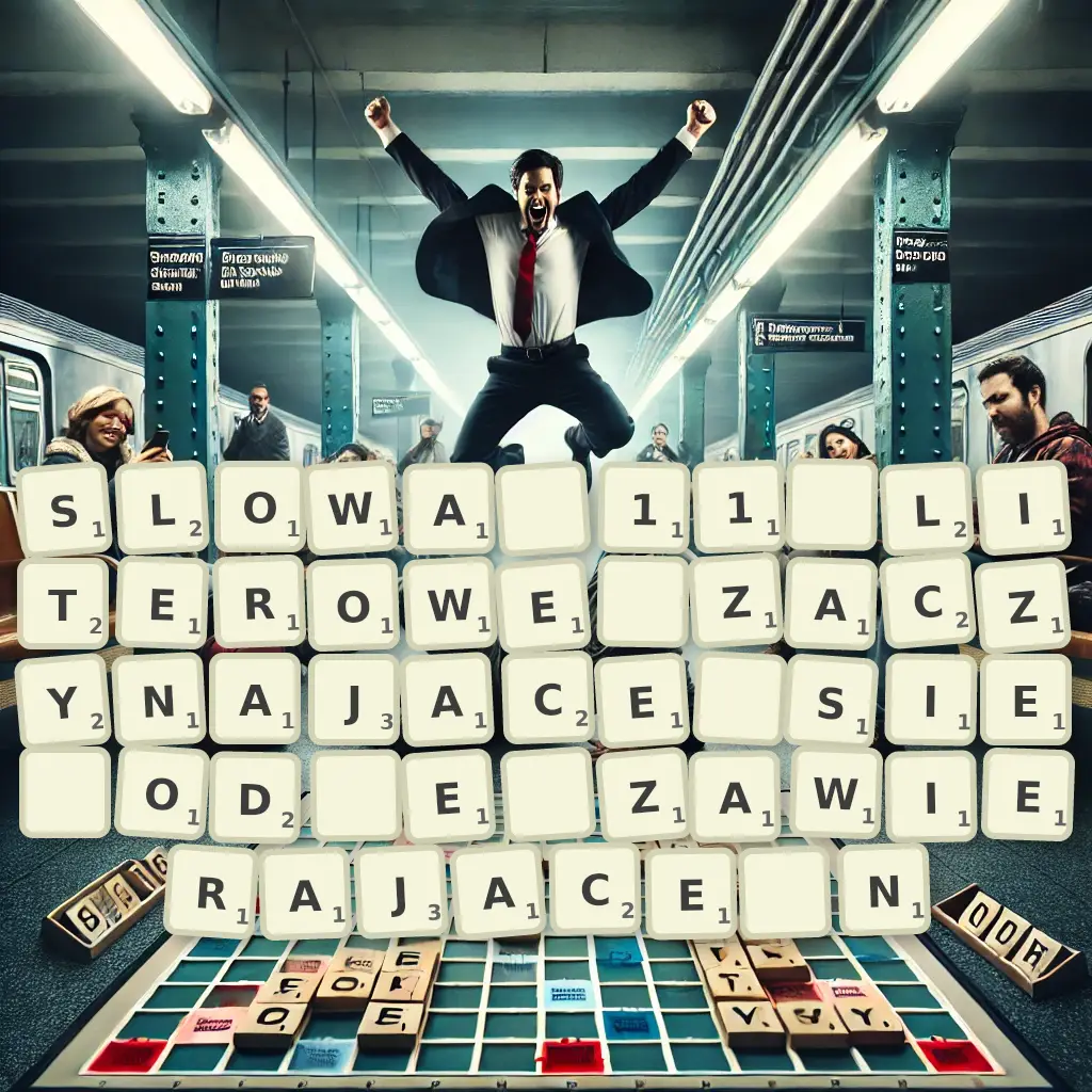 Słowa 11-literowe, zaczynające się od E, zawierające Ń