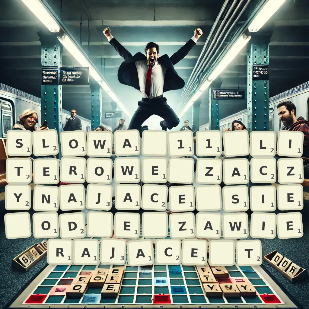 Słowa 11-literowe, zaczynające się od E, zawierające T