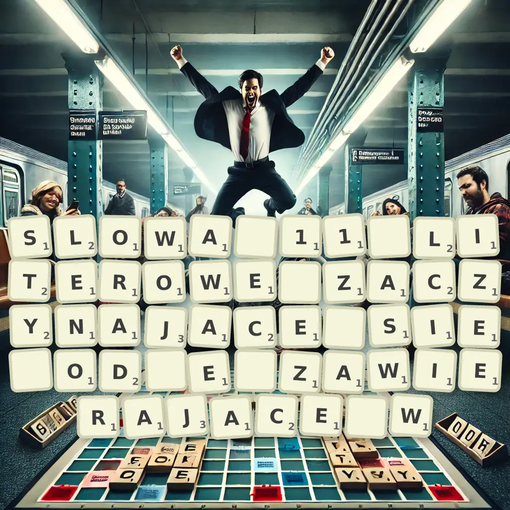 Słowa 11-literowe, zaczynające się od E, zawierające W