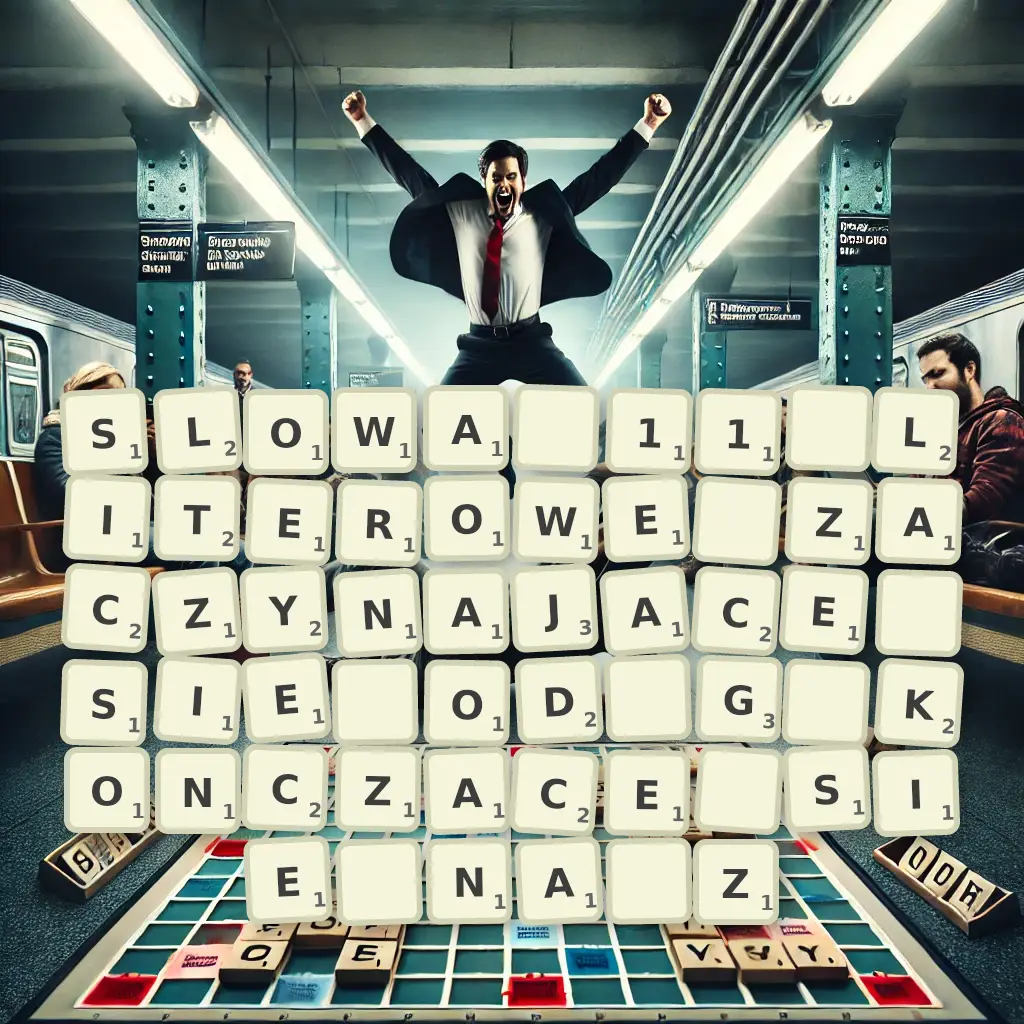 Słowa 11-literowe, zaczynające się od G, kończące się na Ż