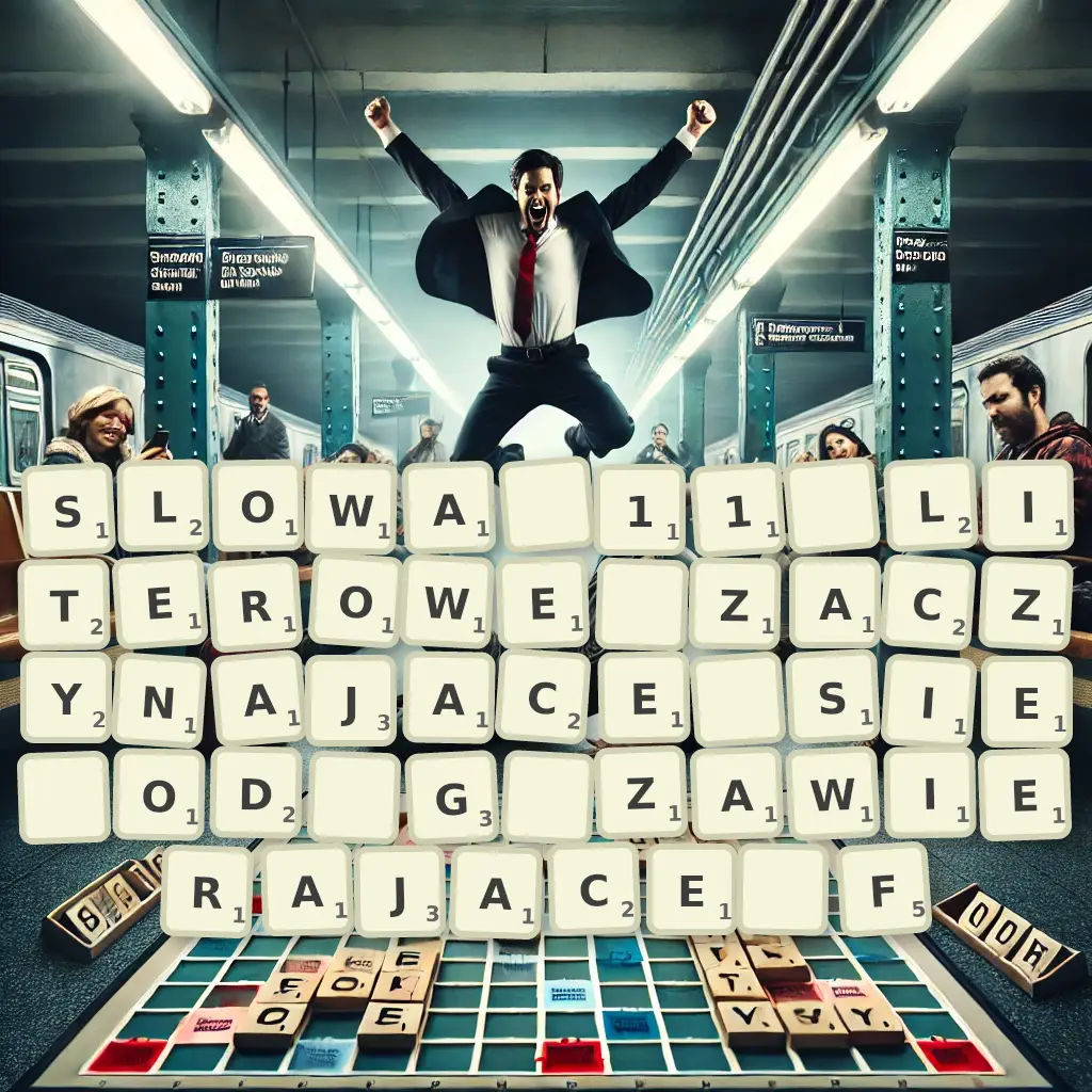 Słowa 11-literowe, zaczynające się od G, zawierające F