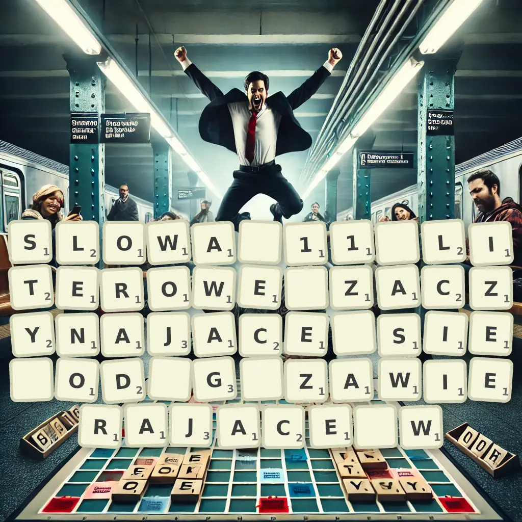 Słowa 11-literowe, zaczynające się od G, zawierające W