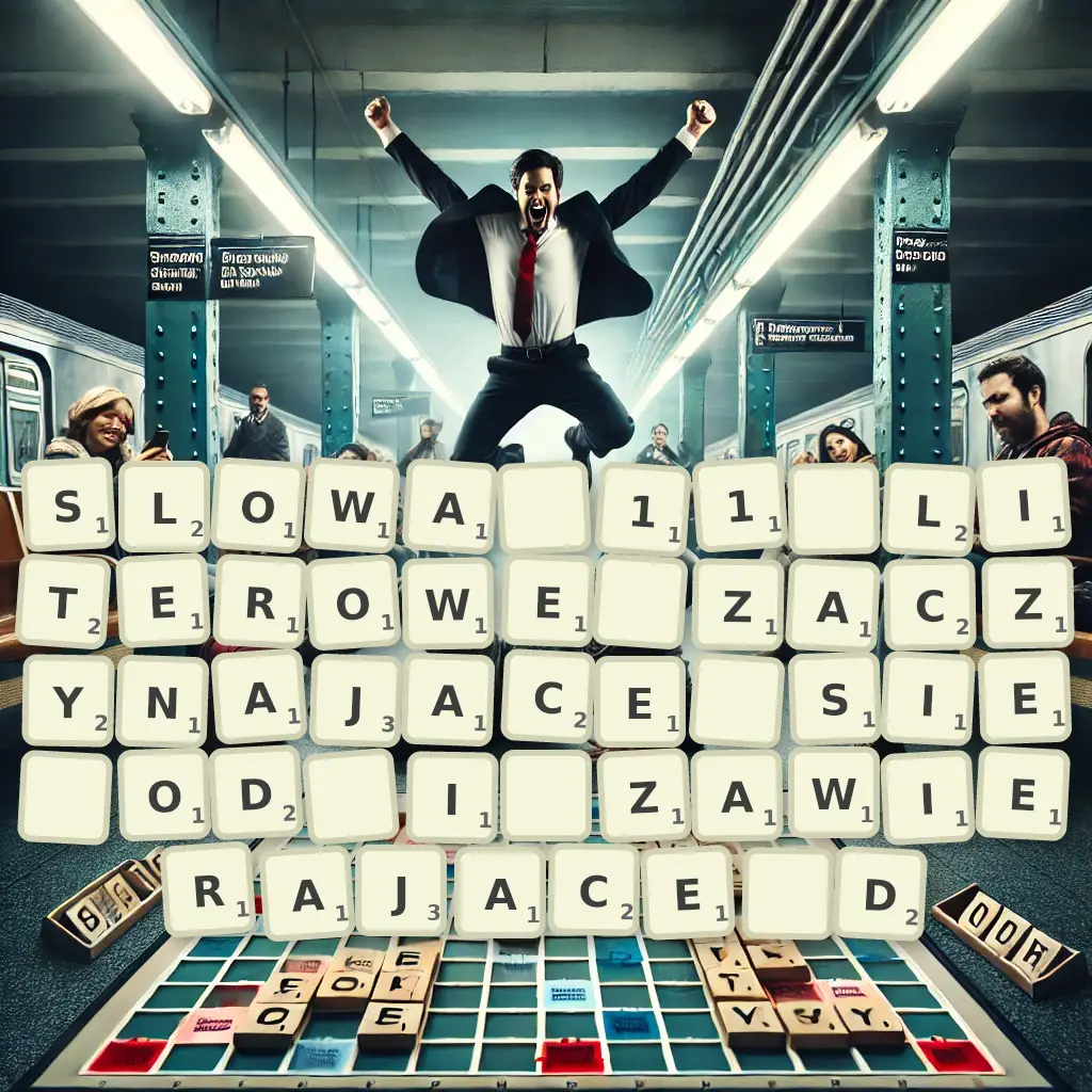 Słowa 11-literowe, zaczynające się od I, zawierające D
