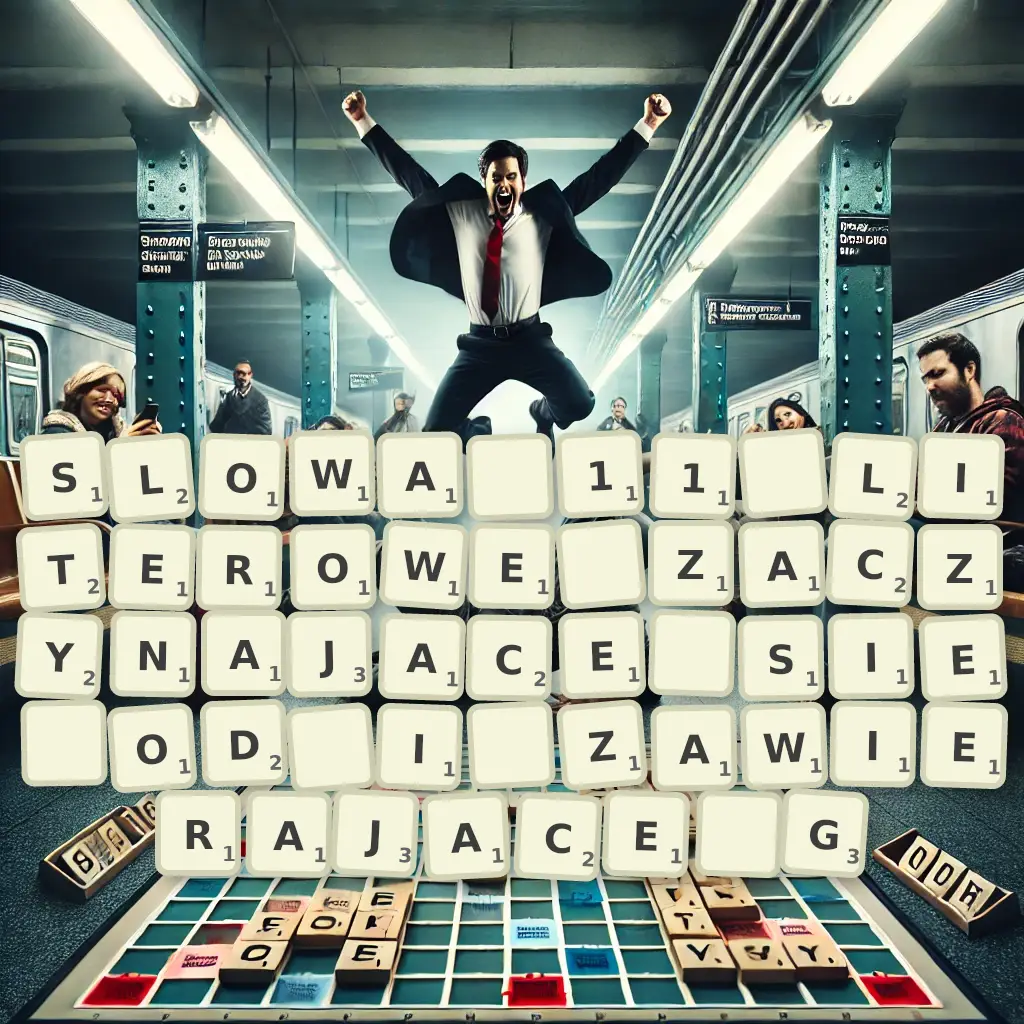 Słowa 11-literowe, zaczynające się od I, zawierające G