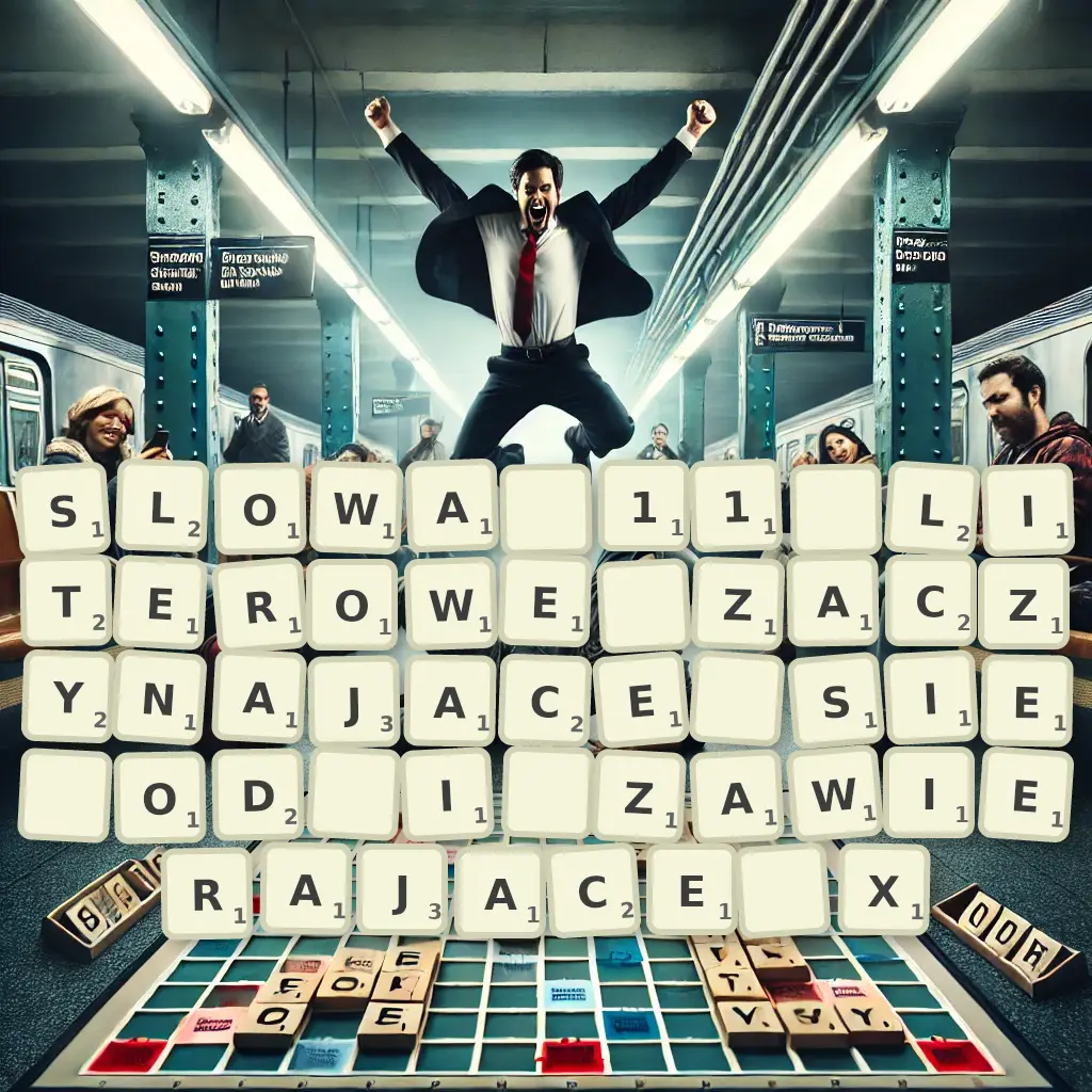 Słowa 11-literowe, zaczynające się od I, zawierające X