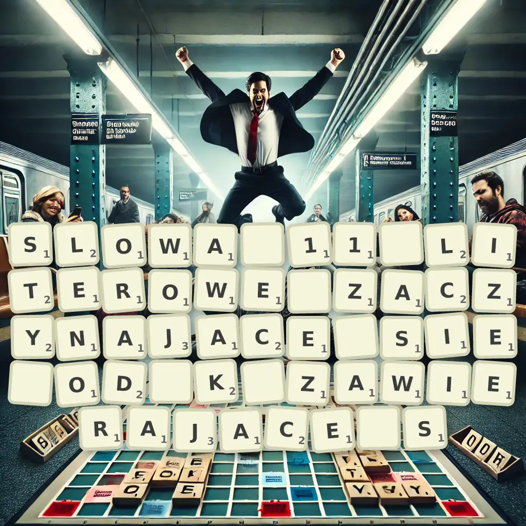 Słowa 11-literowe, zaczynające się od K, zawierające S