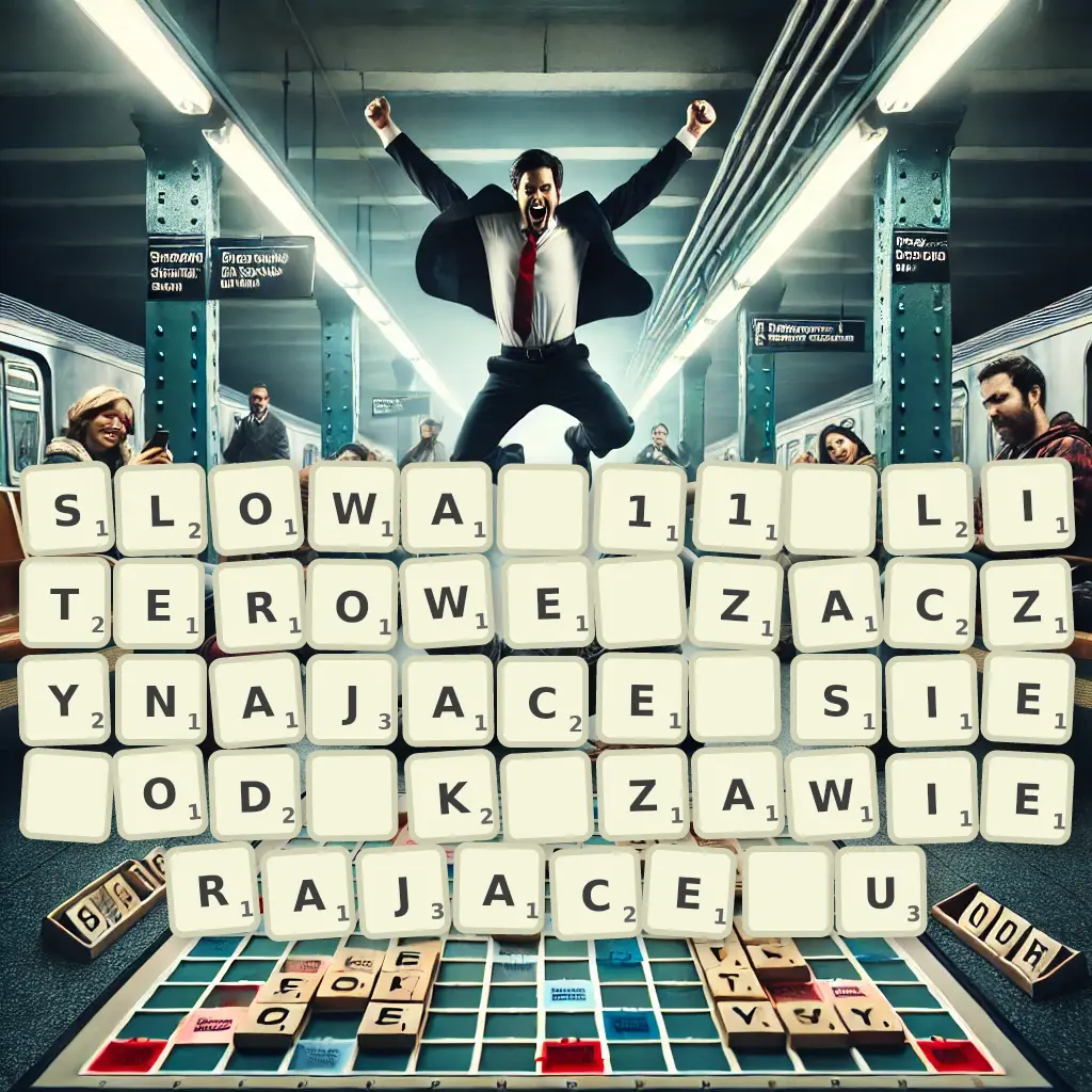 Słowa 11-literowe, zaczynające się od K, zawierające U