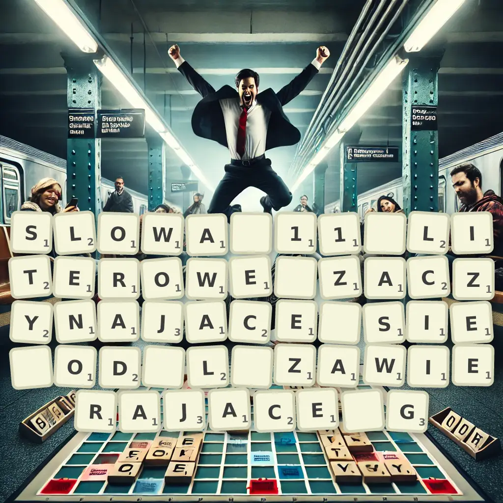 Słowa 11-literowe, zaczynające się od Ł, zawierające G