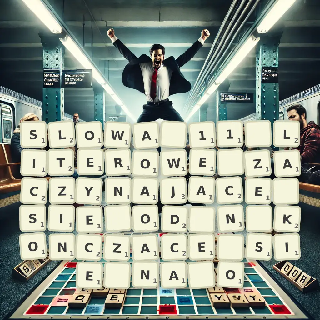 Słowa 11-literowe, zaczynające się od N, kończące się na O
