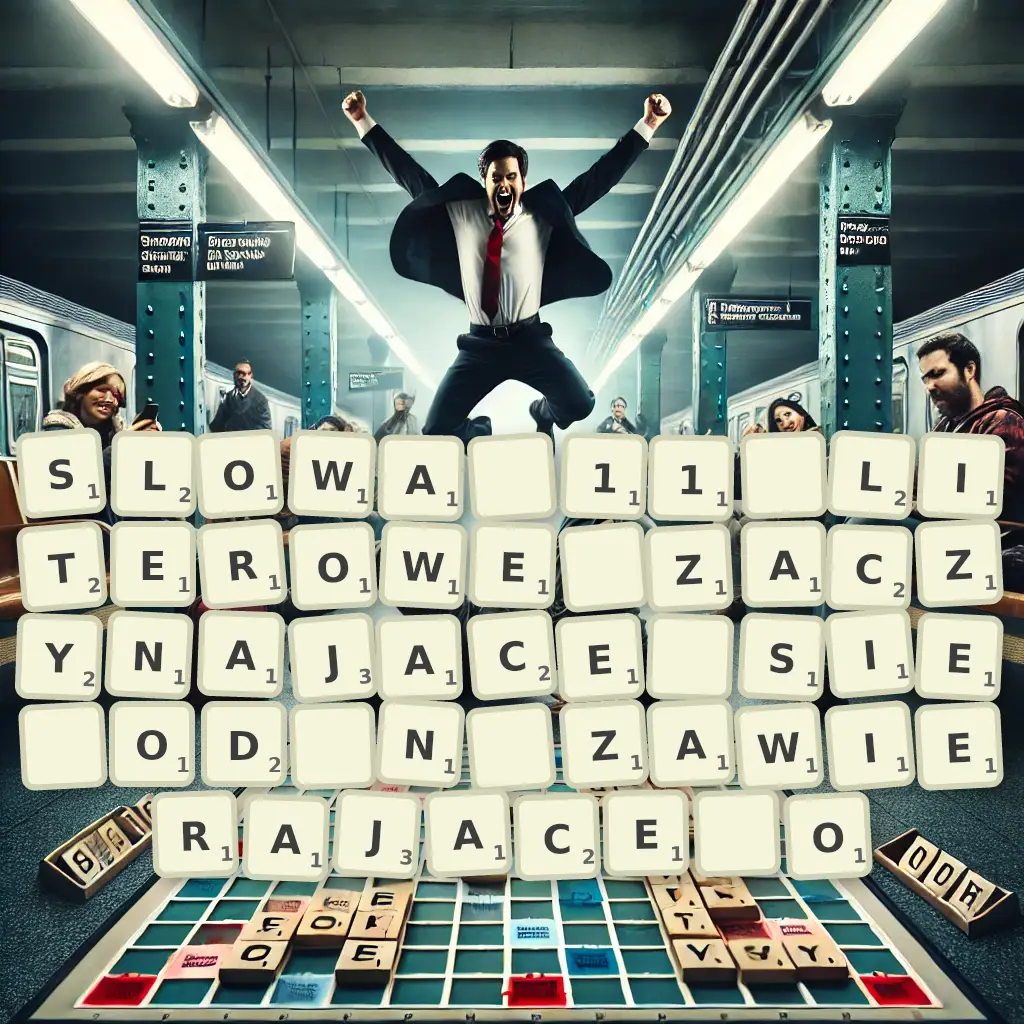 Słowa 11-literowe, zaczynające się od N, zawierające Ó
