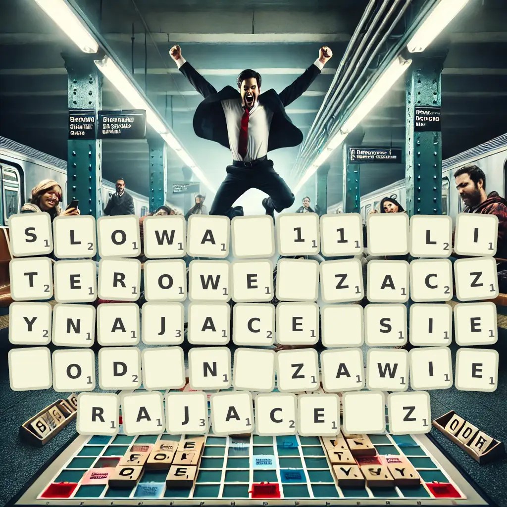 Słowa 11-literowe, zaczynające się od N, zawierające Ż