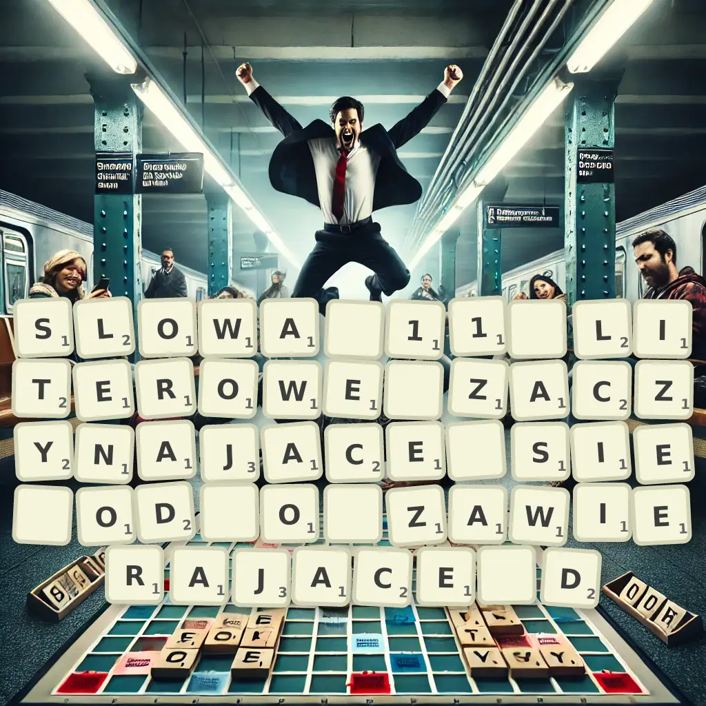 Słowa 11-literowe, zaczynające się od O, zawierające D