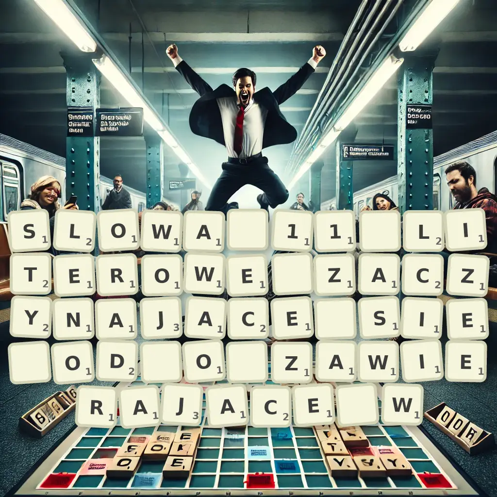 Słowa 11-literowe, zaczynające się od Ó, zawierające W