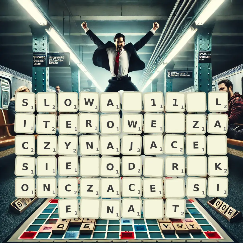 Słowa 11-literowe, zaczynające się od R, kończące się na T