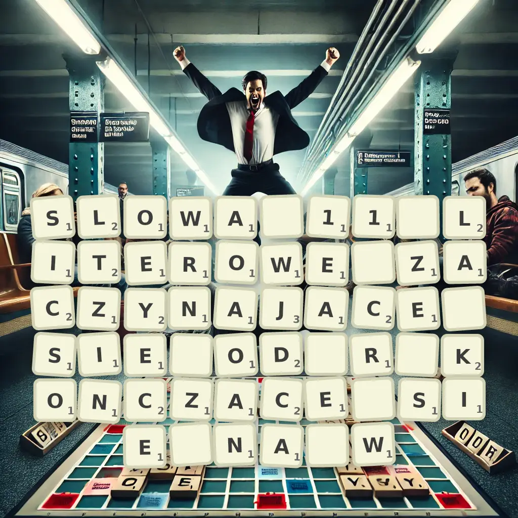 Słowa 11-literowe, zaczynające się od R, kończące się na W