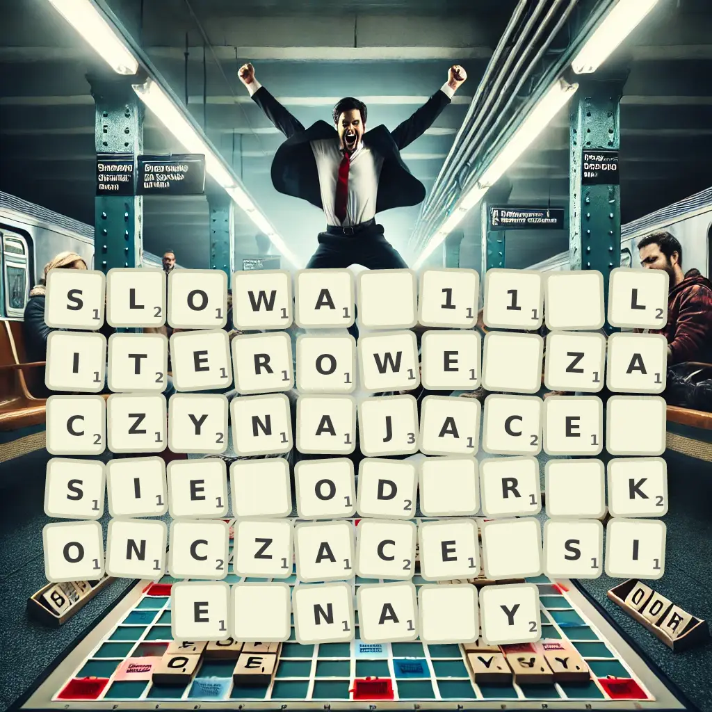 Słowa 11-literowe, zaczynające się od R, kończące się na Y