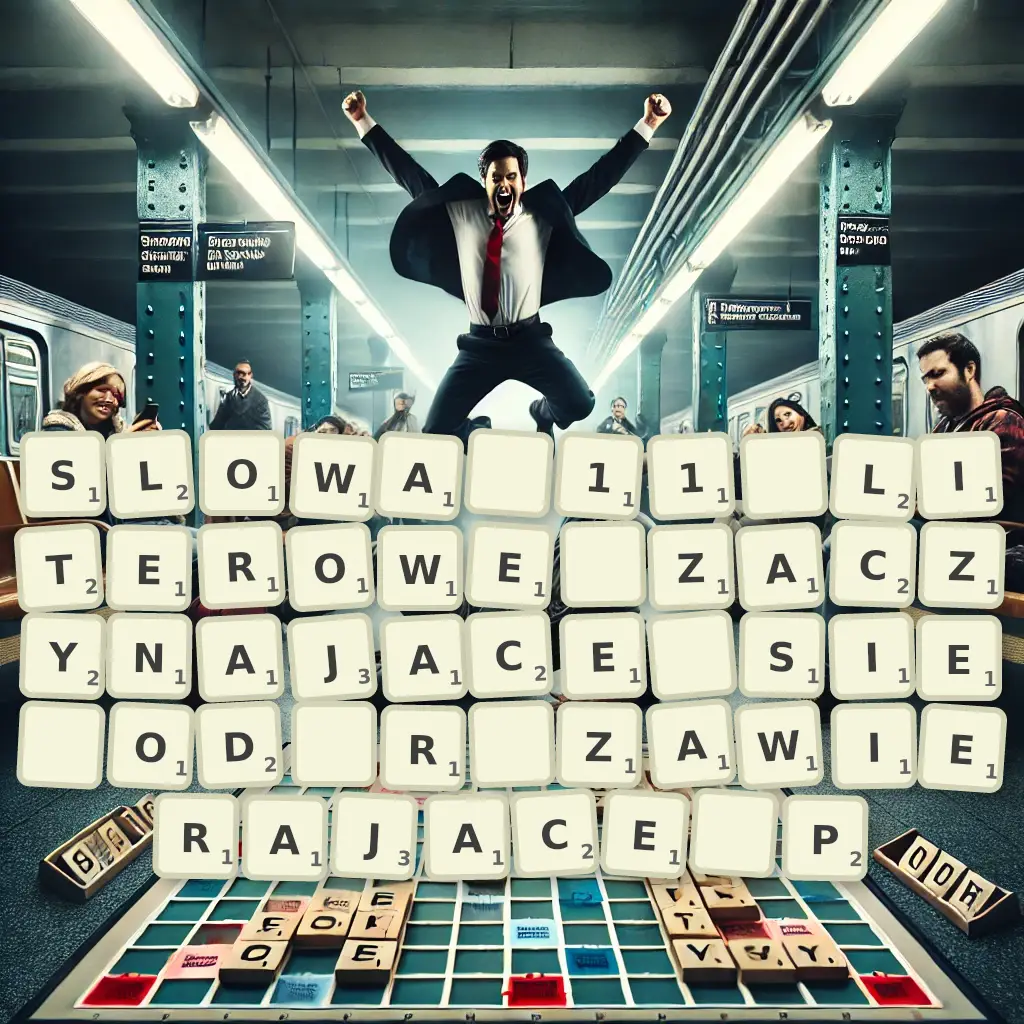 Słowa 11-literowe, zaczynające się od R, zawierające P