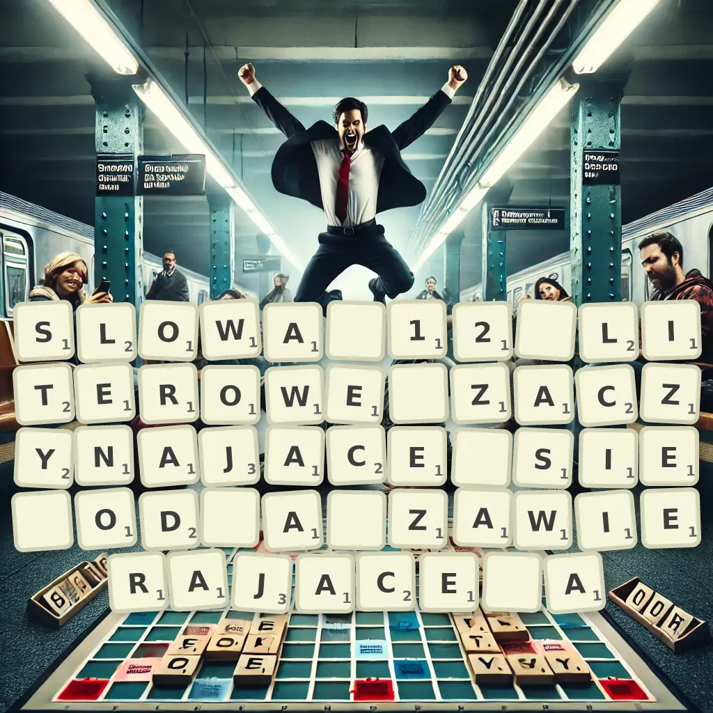 Słowa 12-literowe, zaczynające się od A, zawierające Ą