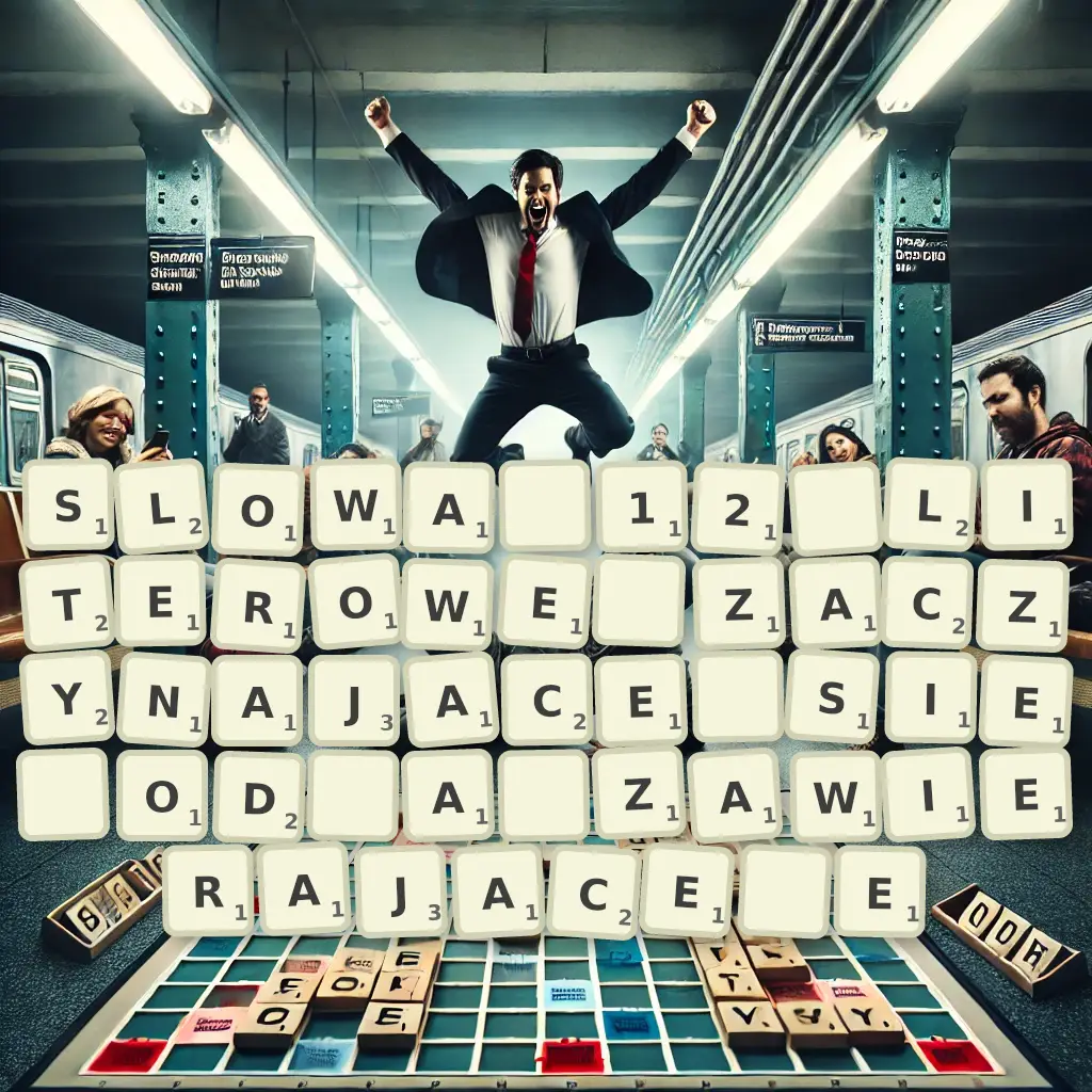 Słowa 12-literowe, zaczynające się od A, zawierające E