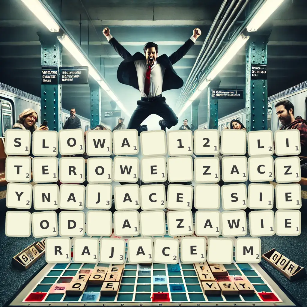 Słowa 12-literowe, zaczynające się od A, zawierające M