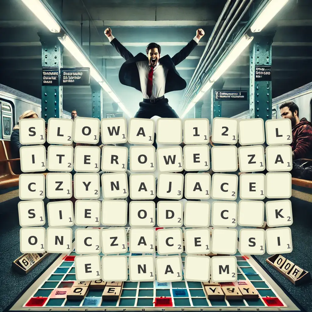 Słowa 12-literowe, zaczynające się od C, kończące się na M