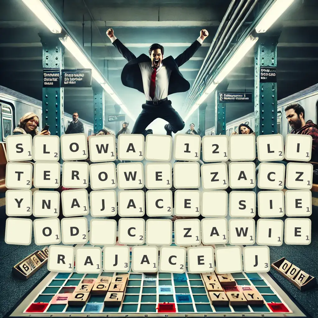 Słowa 12-literowe, zaczynające się od C, zawierające J