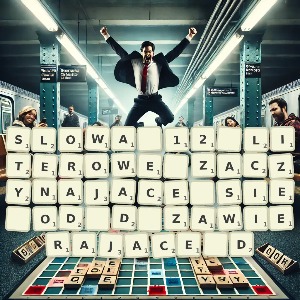 Lista słów 12-literowe, zaczynające się od D, zawierające D Słowa 12-literowe, zaczynające się od D, zawierające D
