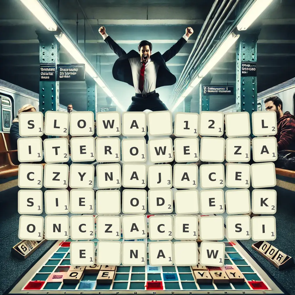 Lista słów 12-literowe, zaczynające się od E, kończące się na W Słowa 12-literowe, zaczynające się od E, kończące się na W