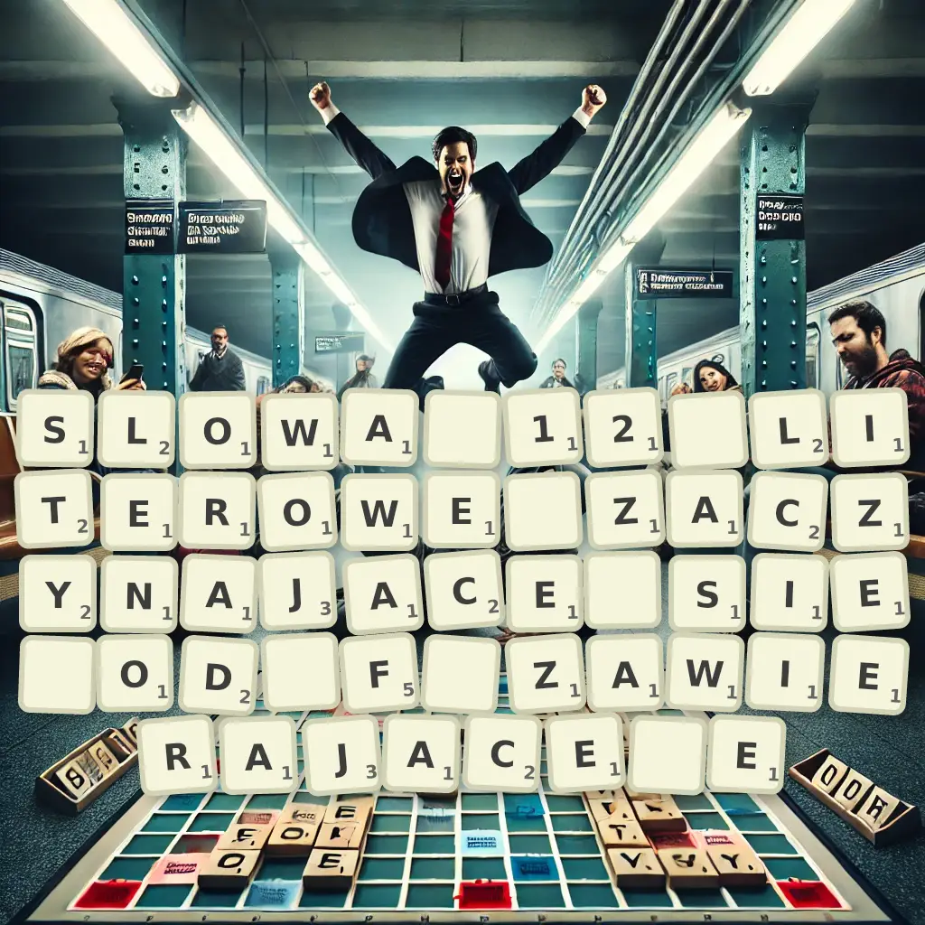 Słowa 12-literowe, zaczynające się od F, zawierające E