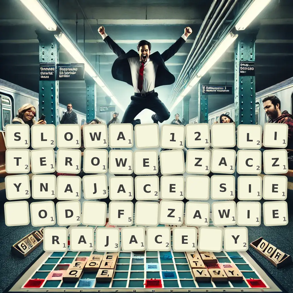 Słowa 12-literowe, zaczynające się od F, zawierające Y