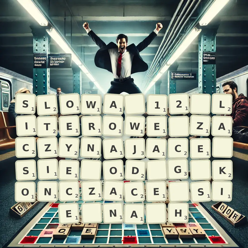 Słowa 12-literowe, zaczynające się od G, kończące się na H