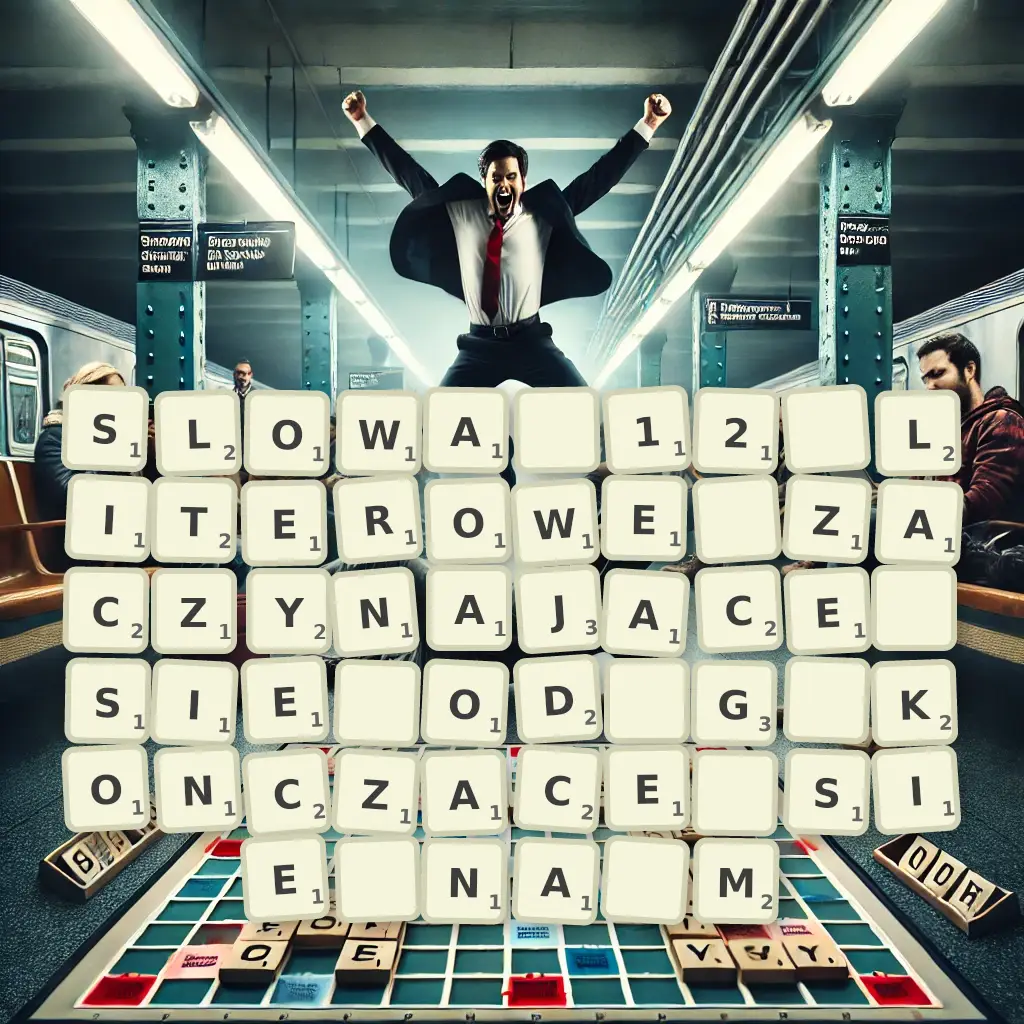 Słowa 12-literowe, zaczynające się od G, kończące się na M