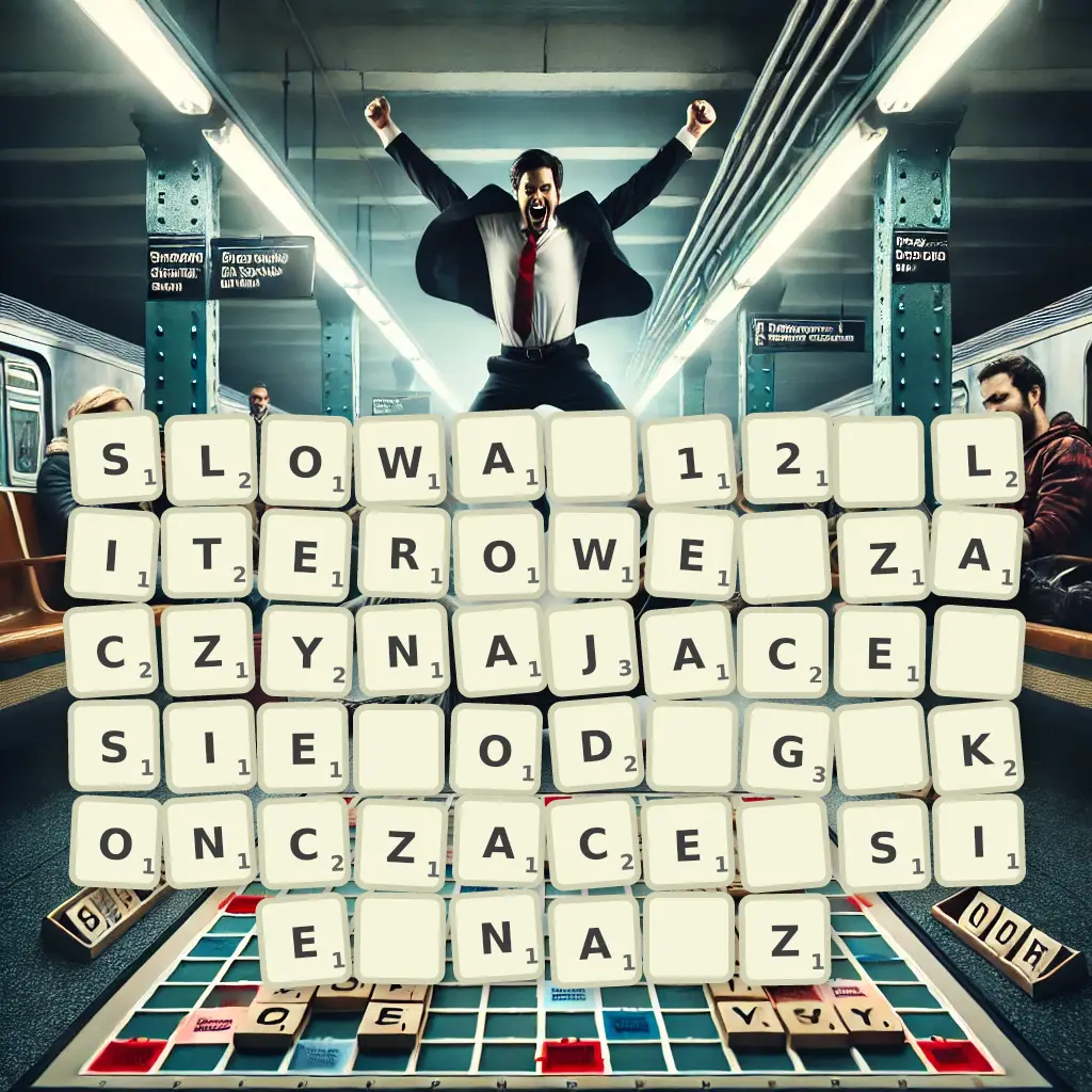 Słowa 12-literowe, zaczynające się od G, kończące się na Ż