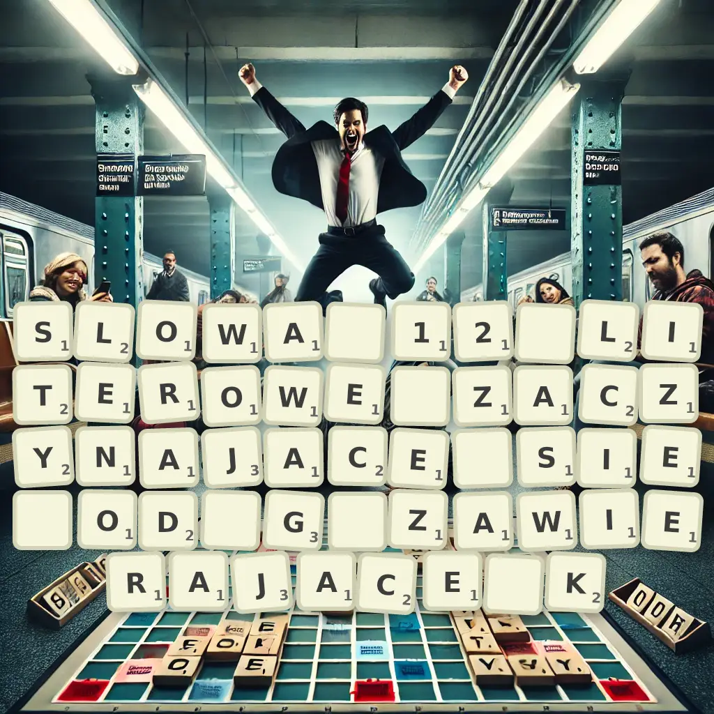 Słowa 12-literowe, zaczynające się od G, zawierające K