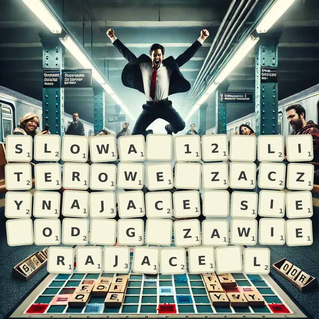 Słowa 12-literowe, zaczynające się od G, zawierające L