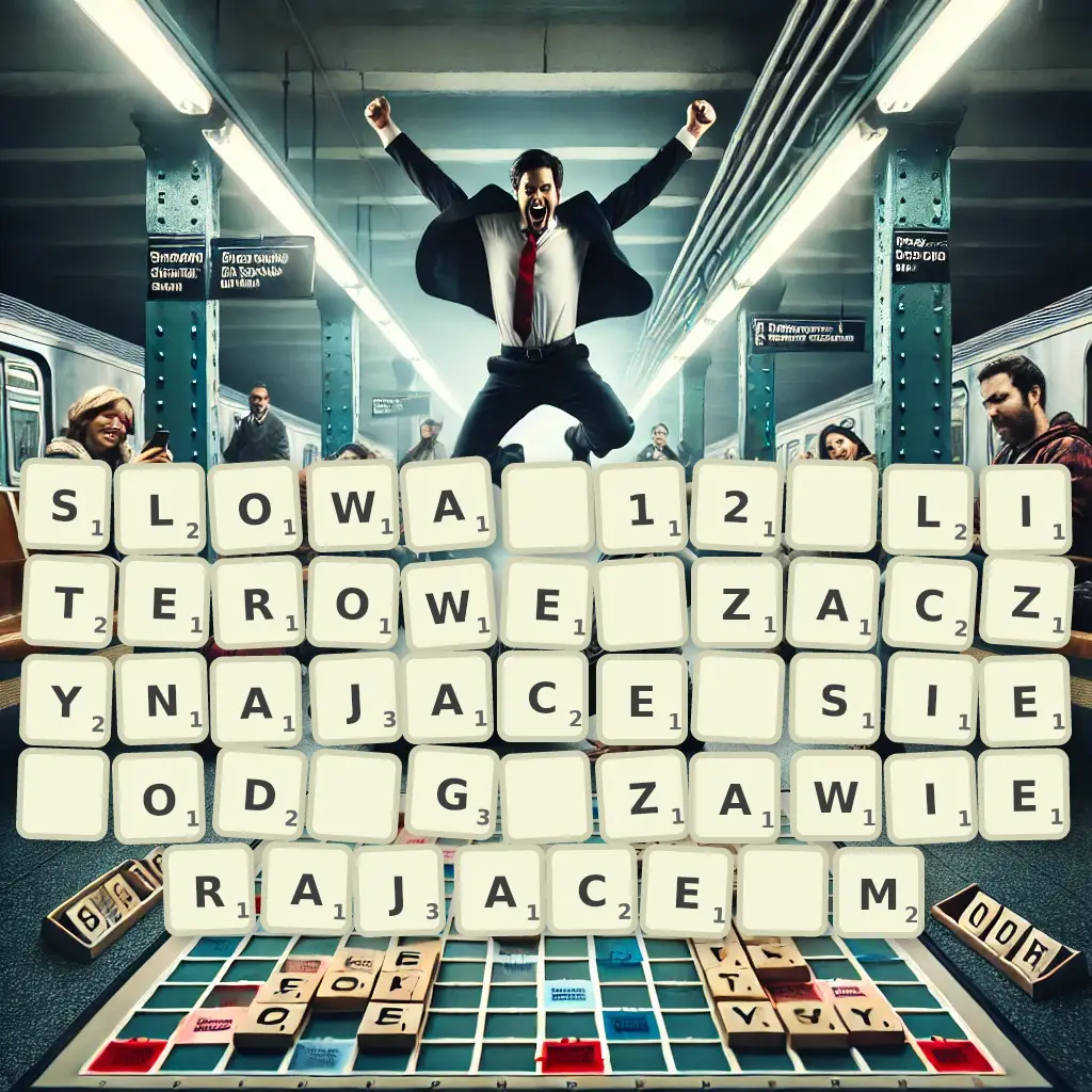 Słowa 12-literowe, zaczynające się od G, zawierające M