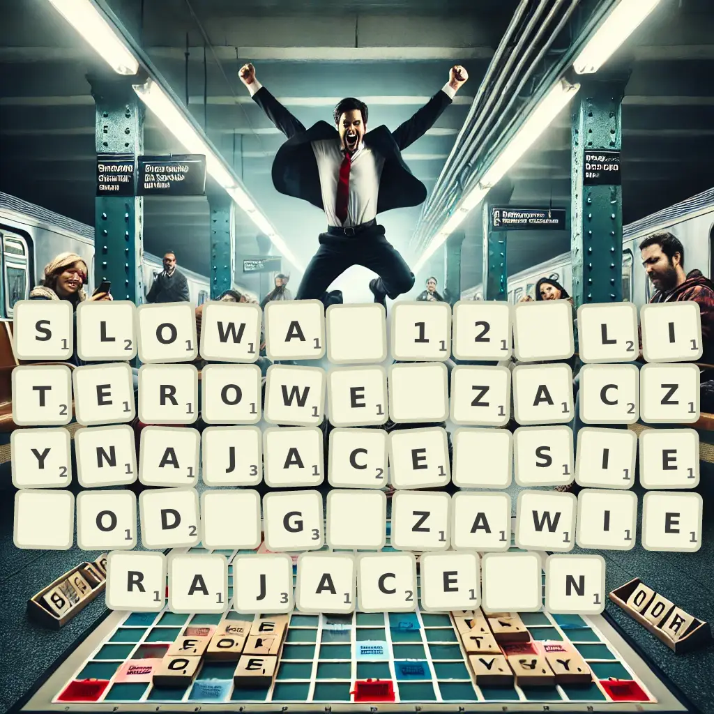 Słowa 12-literowe, zaczynające się od G, zawierające Ń