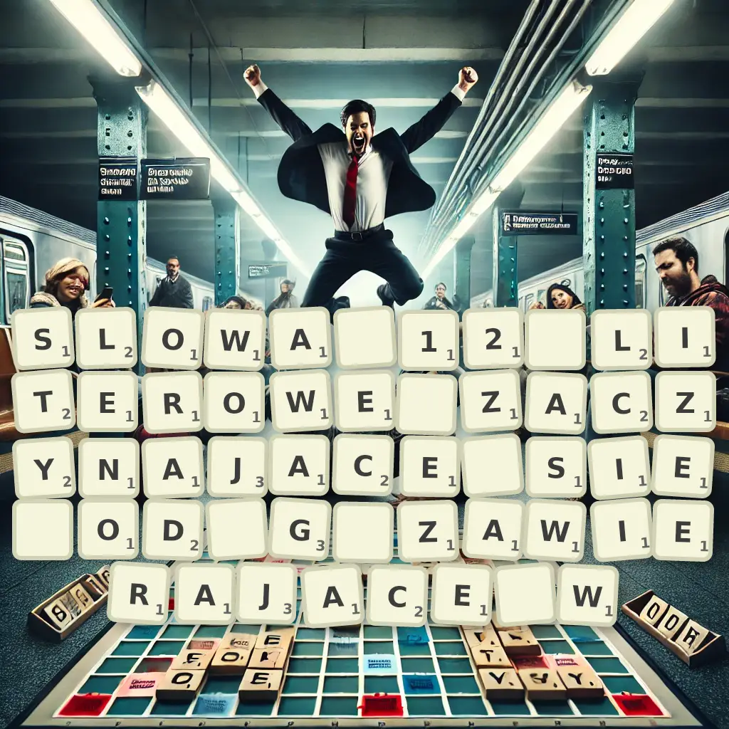 Słowa 12-literowe, zaczynające się od G, zawierające W